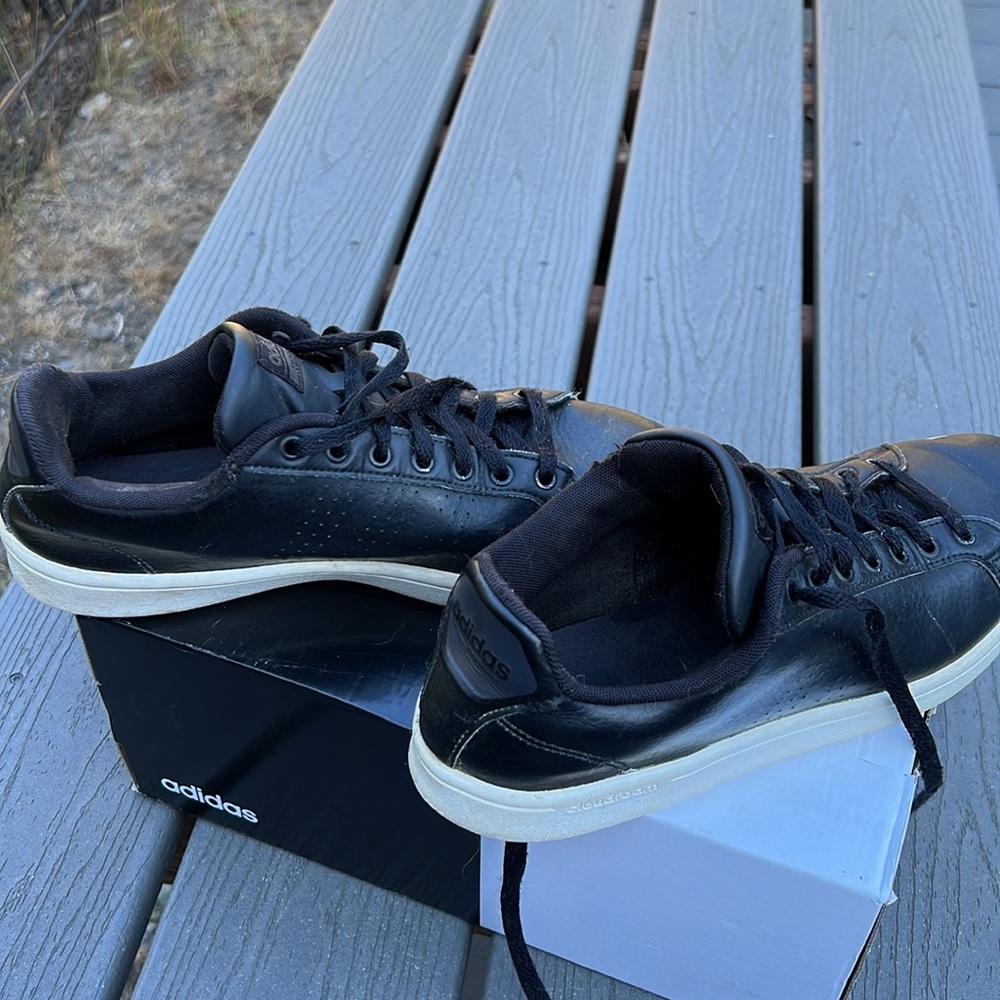 Adidas Black sneakers ;Size 8.5 - Picture 8 of 10